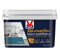 Peinture Rénov multi-supports Satin Bleu batik Pot 0.5l