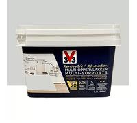 Peinture rénovation multi-supports - V33 - 118134 - Gris porcelaine satin - 0,5L - Intérieur
