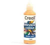 Peinture repositionnable pour vitres Creall Glass 80 ml - doré Doré G