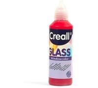Peinture repositionnable pour vitres Creall Glass 80 ml - rouge bordeaux Rouge G