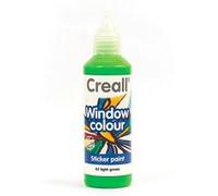 Peinture repositionnable pour vitres Creall Glass 80 ml - vert clair Vert G
