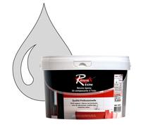 Peinture Résine 0.5L - Multisupport RAL 7035 - Gris clair - Faïence, Carrelage, Douche, Baignoire - Kit d'application