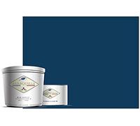 Peinture Résine Bleu Abyssal - Résine Epoxy Bi-Composants - Effet Mat - Peinture Mur, Plafond, Boiserie, Carrelage & Métal - Lessivable - COV A+ - Fabriquée En France - 750 ml - BARBOUILLE