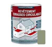 Peinture, résine d'étanchéité imperméabilisation terrasse circulable, balcon, sols extérieurs, béton, plusieurs coloris PROCOM 2.5 litres
