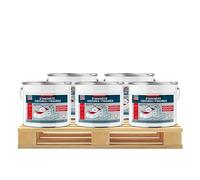 Peinture, résine d'étanchéité toiture, réparation tuiles, fissures, anti-fuites, décore, protège, plusieurs coloris PROCOM 5 x 10L