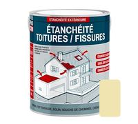 Peinture, résine d'étanchéité toiture, réparation tuiles, fissures, anti-fuites, décore, protège, plusieurs coloris PROCOM 0.75 litres