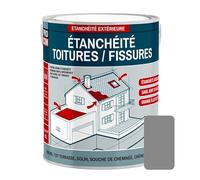 Peinture, résine d'étanchéité toiture, réparation tuiles, fissures, anti-fuites, décore, protège, plusieurs coloris PROCOM 2.5 litres
