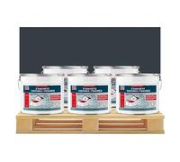 Peinture, résine d'étanchéité toiture, réparation tuiles, fissures, anti-fuites, décore, protège, plusieurs coloris PROCOM 5 x 10L Gris Ardoise