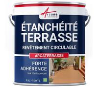 Peinture, résine étanchéité Terrasse et Balcon : ARCATERRASSE - 2.5 L Vert Provence