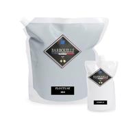 Peinture Résine Gris Clair Fluctuat - Résine Epoxy Bi-Composants - Effet Brillant - Peinture Mur, Plafond, Boiserie, Carrelage & Métal - Lessivable - COV A+ - Fabriquée En France - 2,5 L - BARBOUILLE