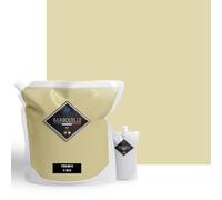 Peinture Résine Ivoire Tembo - Résine Epoxy Bi-Composants - Effet Brillant - Peinture Mur, Plafond, Boiserie, Carrelage & Métal - Lessivable - COV A+ - Fabriquée En France - 2,5 L - BARBOUILLE