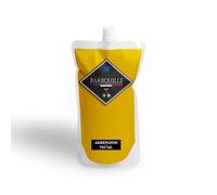 Peinture Résine Jaune Akhenaton - Résine Epoxy Bi-Composants - Effet Brillant - Peinture Mur, Plafond, Boiserie, Carrelage & Métal - Lessivable - COV A+ - Fabriquée En France - 750 ml - BARBOUILLE