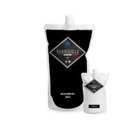 Peinture Résine Noir Maléficio - Résine Epoxy Bi-Composants - Effet Brillant - Peinture Mur, Plafond, Boiserie, Carrelage & Métal - Lessivable - COV Fabriquée En France - 750 ml - BARBOUILLE