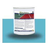 Peinture résine pour bitume enrobé Pot de 1 Kg Bleu Clair RAL 220 70 30