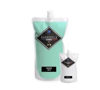Peinture Résine Vert Opium - Résine Epoxy Bi-Composants - Effet Brillant - Peinture Mur, Plafond, Boiserie, Carrelage & Métal - Lessivable - COV Fabriquée En France - 750 ml - BARBOUILLE