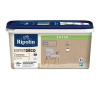 Peinture - RIPOLIN - ESPRIT DECO MULTI-SUPPORTS - Beige Plage - Satiné - 2,5L