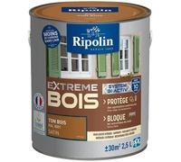 Peinture Ripolin EXTREME BOIS microporeuse satin 2L5 bois
