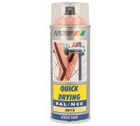 Peinture rose brillant RAL3015 400ml