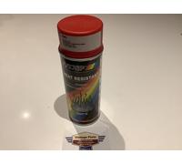 peinture rouge haute température aérosol 400 ml MOTIP 04040