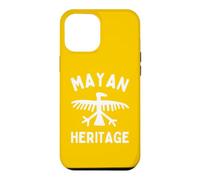 Peinture rupestre Patrimoine Maya Oiseau pétroglyphe Mexique Yucatan Coque pour iPhone 12 Pro Max