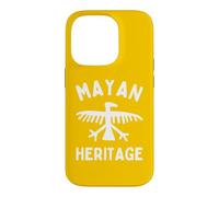 Peinture rupestre Patrimoine Maya Oiseau pétroglyphe Mexique Yucatan Coque pour iPhone 14 Pro