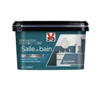 V33 Peinture de rénovation salle de bain, Rénovation perfection Bleu profond satin 2L