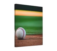 Peinture sans cadre de baseball 20,3 x 25,4 cm Décoration de la maison Poster Bureau Chambre Art mural pour