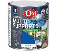 Peinture Satin Multi-supports 0.5 L Top 3+ - Bleu Vif