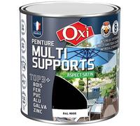 Peinture Satin Multi-supports 0.5 L Top 3+ - Noir