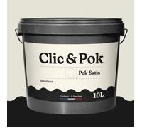 Peinture Satin - POK - Lin Clair - 10L - Acrylique - Intérieur