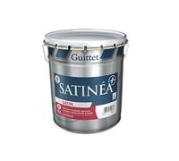 Peinture Satinée - Guittet - 1L - Très bon garnissant - Idéale pour pièces humides - Écolabel
