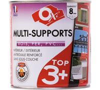 Peinture satinée multi-supports TOP3 Oxi - Bordeaux - 0,5 l