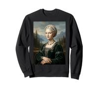 Peinture scandinave Mona Lisa célèbre Art Renaissance Sweatshirt