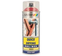 PEINTURE SECHAGE RAPIDE RAL ACRYL RAL3003 BRILLANT AEROSOL 400ML MOTIP
