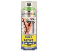 PEINTURE SECHAGE RAPIDE RAL ACRYL RAL6018 BRILLANT AEROSOL 400ML MOTIP