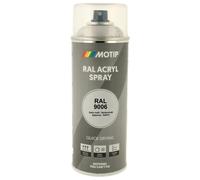 Bombe de peinture - Aluminium blanc - RAL 9006 - Satiné - Acrylique - Tous supports - MoTip - 400ml Blanc