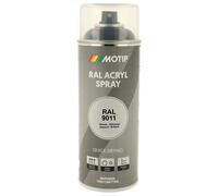 Peinture Aerosol Acryl Ral9011 Motip 400ml