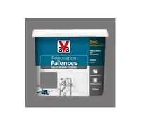 Peinture Seigle Satin Rénovation Faïence V33 750mL Gris 0,000000