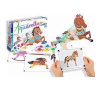 Peinture SentoSphère Aquarellum Live Chevaux G