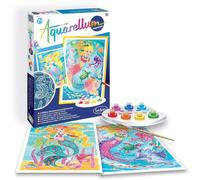 Peinture sirènes Sentosphere Aquarellum Phospho Multicolore TU