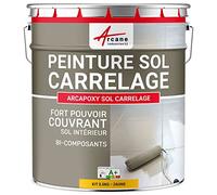 Peinture Sol Carrelage Résine Époxy 2.5 kg Jaune Signalisation