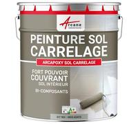 Peinture Sol Carrelage Résine Époxy - ARCAPOXY 1 kg Gris Agate