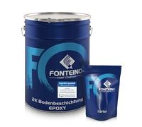 Peinture sol époxy pour garage béton terrasse atelier industriel Imperméabilisante - Finition Satiné - Noir 5KG