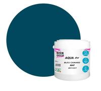 Peinture Sol extérieur/intérieur acrylique haute résistance aspect mat Aqua Sol - 2.5Kg, Bleu Canard