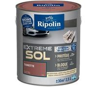 RIPOLIN - Peinture Sol Intérieur & Extérieur Extrême - Haute Résistance - Tomette - 2,5 Litres