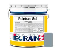 Peinture sol professionnelle, satin, peinture opacifiante, sans odeur, protège, décore, intérieur, extérieur, HydroSol ECRAN 77 15 litres