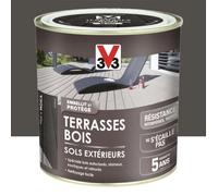 Peinture Sol V33 Terrasses Bois Sols Extérieurs Moka 0,5 L