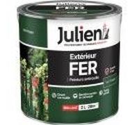 Peinture solvant fer métal anti rouille vert potager brillant 2L 10 ans JULIEN