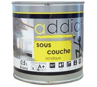 Peinture sous-couche Addict - Boîte 0,5 l - Blanc
