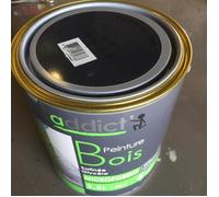 Peinture microporeuse Satinée pour le bois 2,5 L - Gris anthracite - ADD113173 - Addict